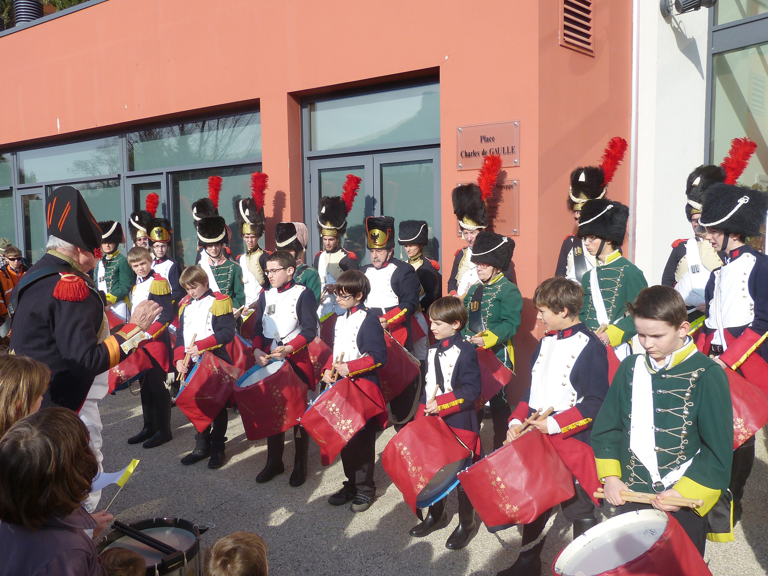 Tambour Voiron ensemble Napoléon